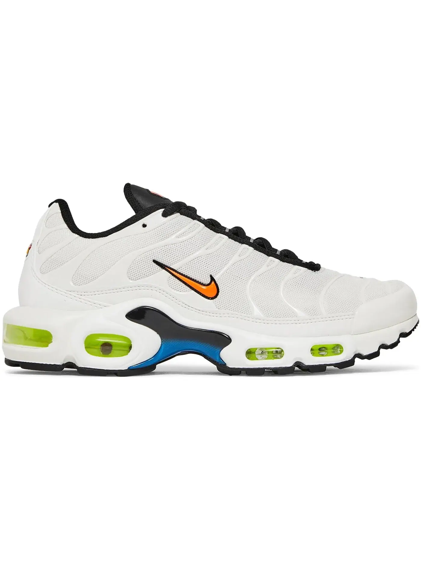Женские кроссовки Lifestyle Nike Air Max Plus TN — изображение 1 из 1, белый/черный//оранжевый