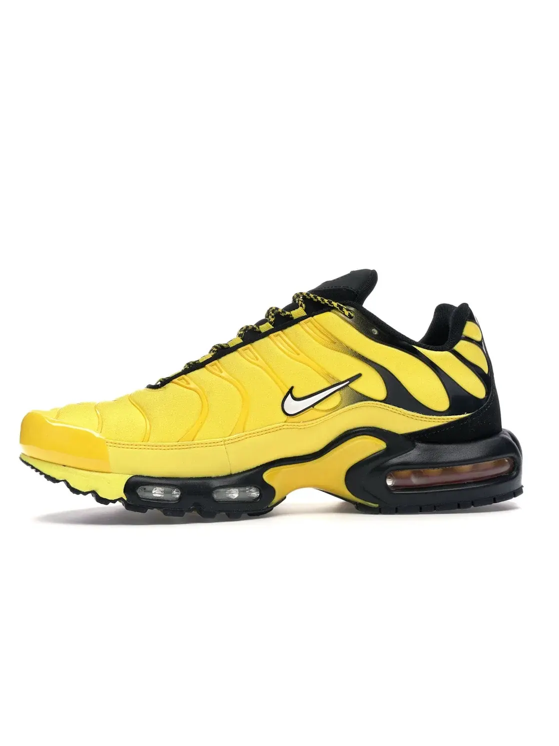 Мужские кроссовки с технологией Tuned Air Nike Air Max Plus — изображение 3 из 4, желтый/белый-черный