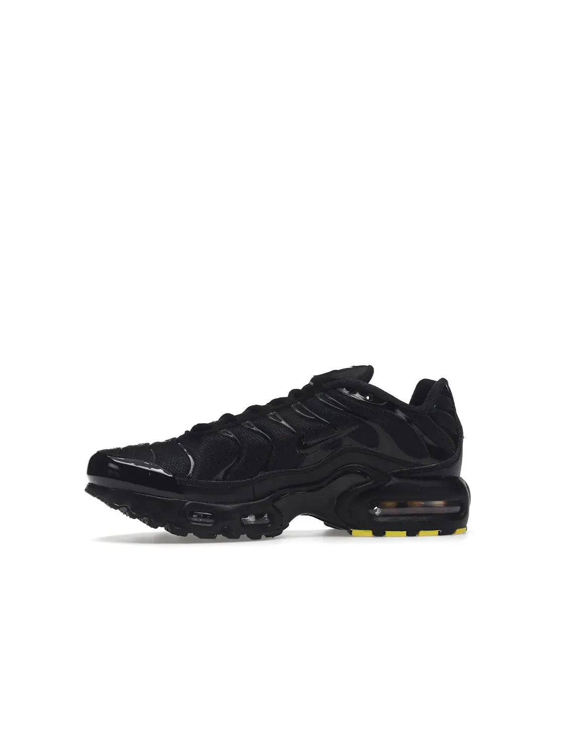 Детские кроссовки Lifestyle с сетчатым верхом Nike Air Max Plus — изображение 3 из 4, черный/черный-черный