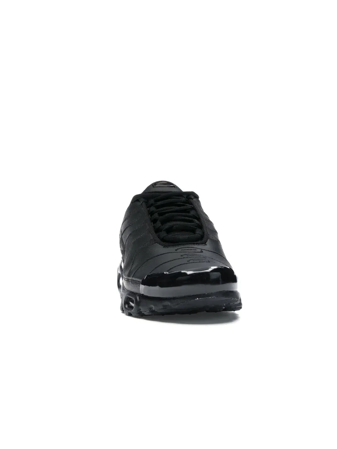 Мужские кроссовки Lifestyle с кожаным верхом Nike Air Max Plus — изображение 2 из 4, черный/черный-черный