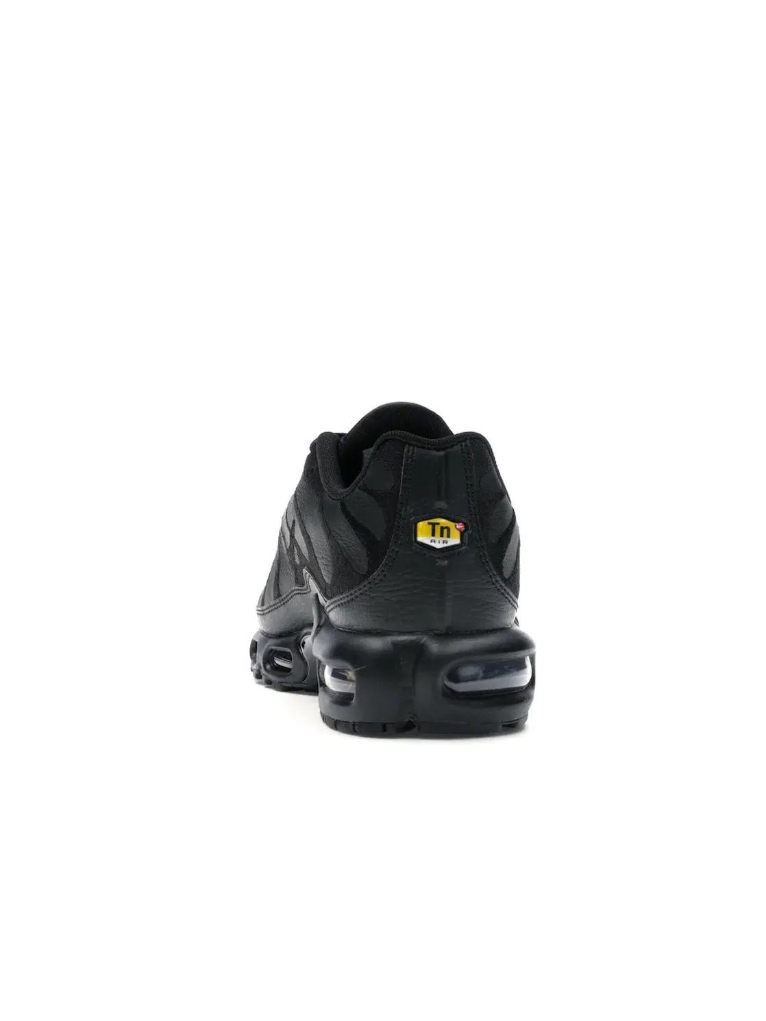 Мужские кроссовки Lifestyle с кожаным верхом Nike Air Max Plus — изображение 4 из 4, черный/черный-черный