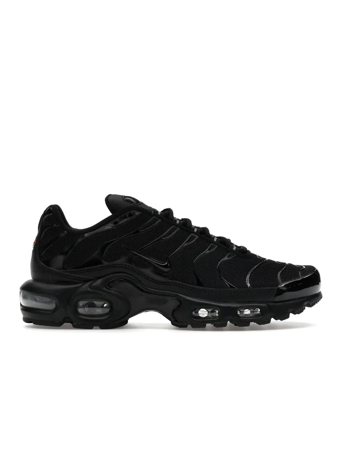 Женские кроссовки с верхом из сетки Nike Air Max Plus — изображение 1 из 4, черный/черный