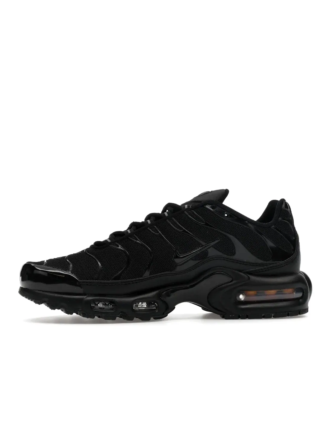 Женские кроссовки с верхом из сетки Nike Air Max Plus — изображение 3 из 4, черный/черный