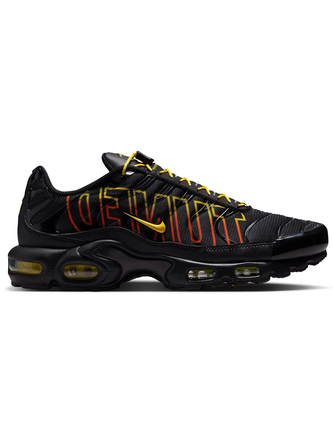 Мужские кроссовки Lifestyle Nike Air Max Plus — изображение 1 из 1, черный/оранжевый