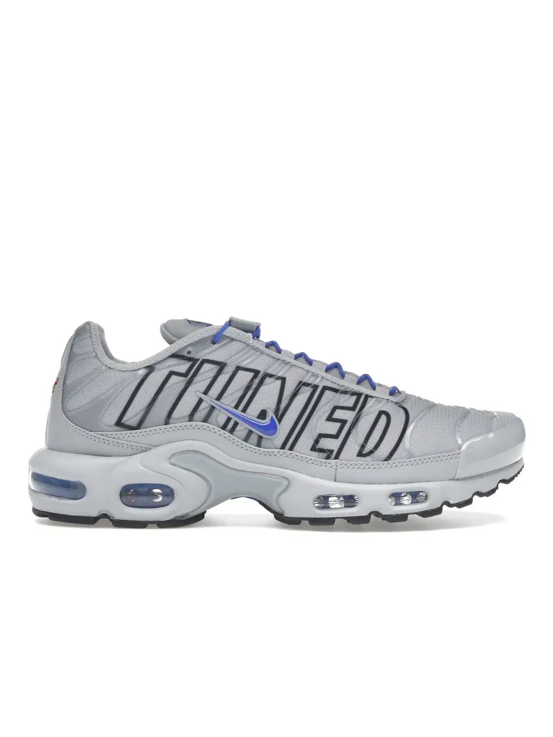 Мужские кроссовки Lifestyle Nike Air Max Plus — изображение 1 из 4, серый//черный/синий