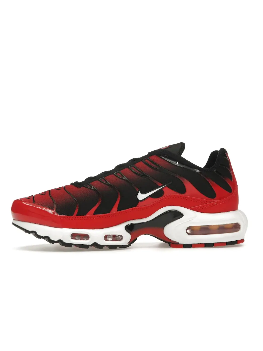 Женские кроссовки с амортизацией Nike Air Max Plus — изображение 3 из 4, красный/белый/черный