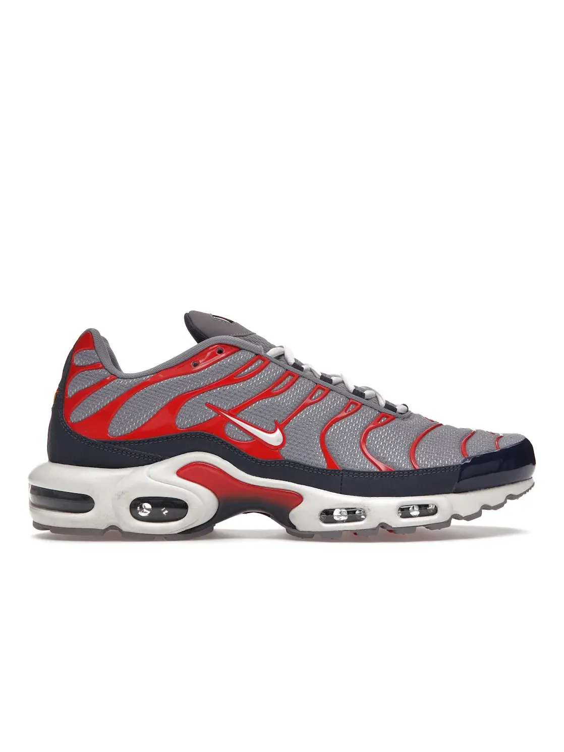 Мужские кроссовки Lifestyle Nike Air Max Plus — изображение 1 из 4, серый/белый