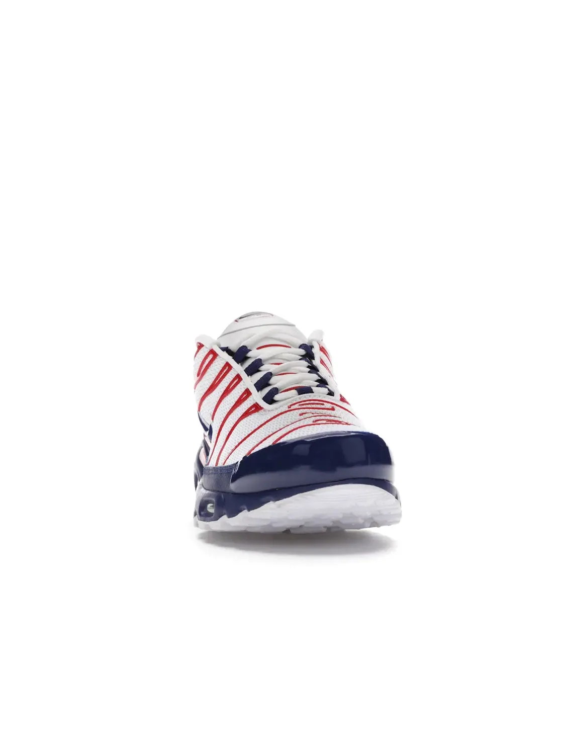 Мужские кроссовки с дизайном USA White Red Nike Air Max Plus — изображение 2 из 4, белый/глубокий/красный