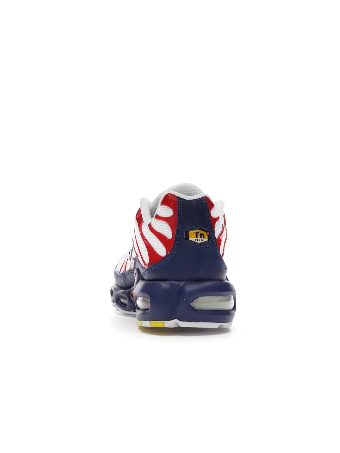 Мужские кроссовки с дизайном USA White Red Nike Air Max Plus — изображение 4 из 4, белый/глубокий/красный