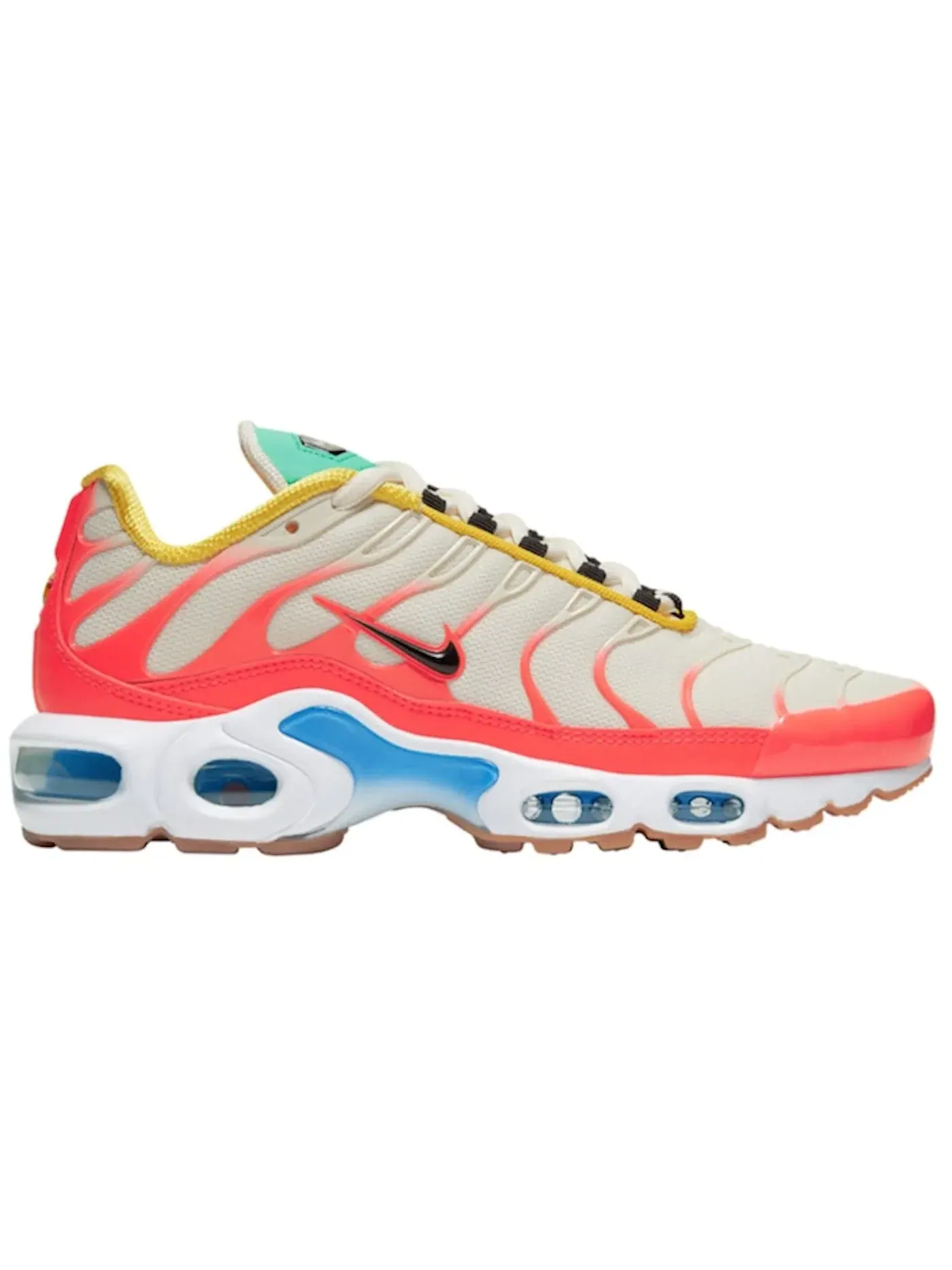 Женские кроссовки Lifestyle Nike Air Max Plus — изображение 1 из 1, желтый///белый/черный