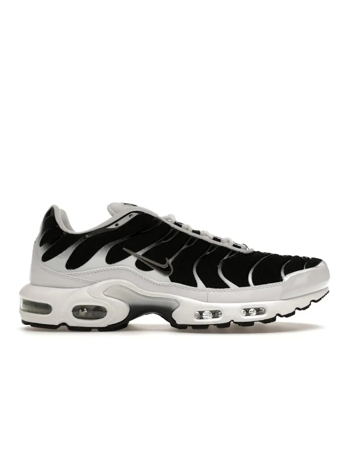 Мужские кроссовки Lifestyle Nike Air Max Plus — изображение 1 из 4, белый/черный-металлик