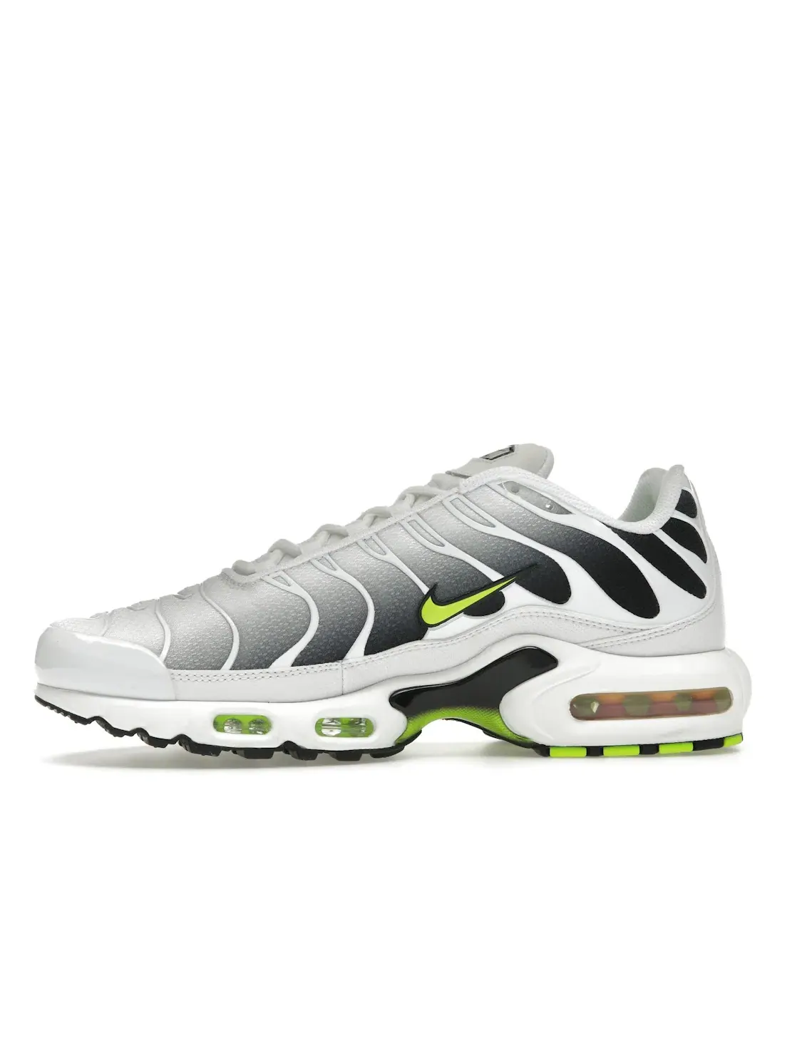Мужские кроссовки с амортизацией Nike Air Max Plus — изображение 3 из 4, белый/черный