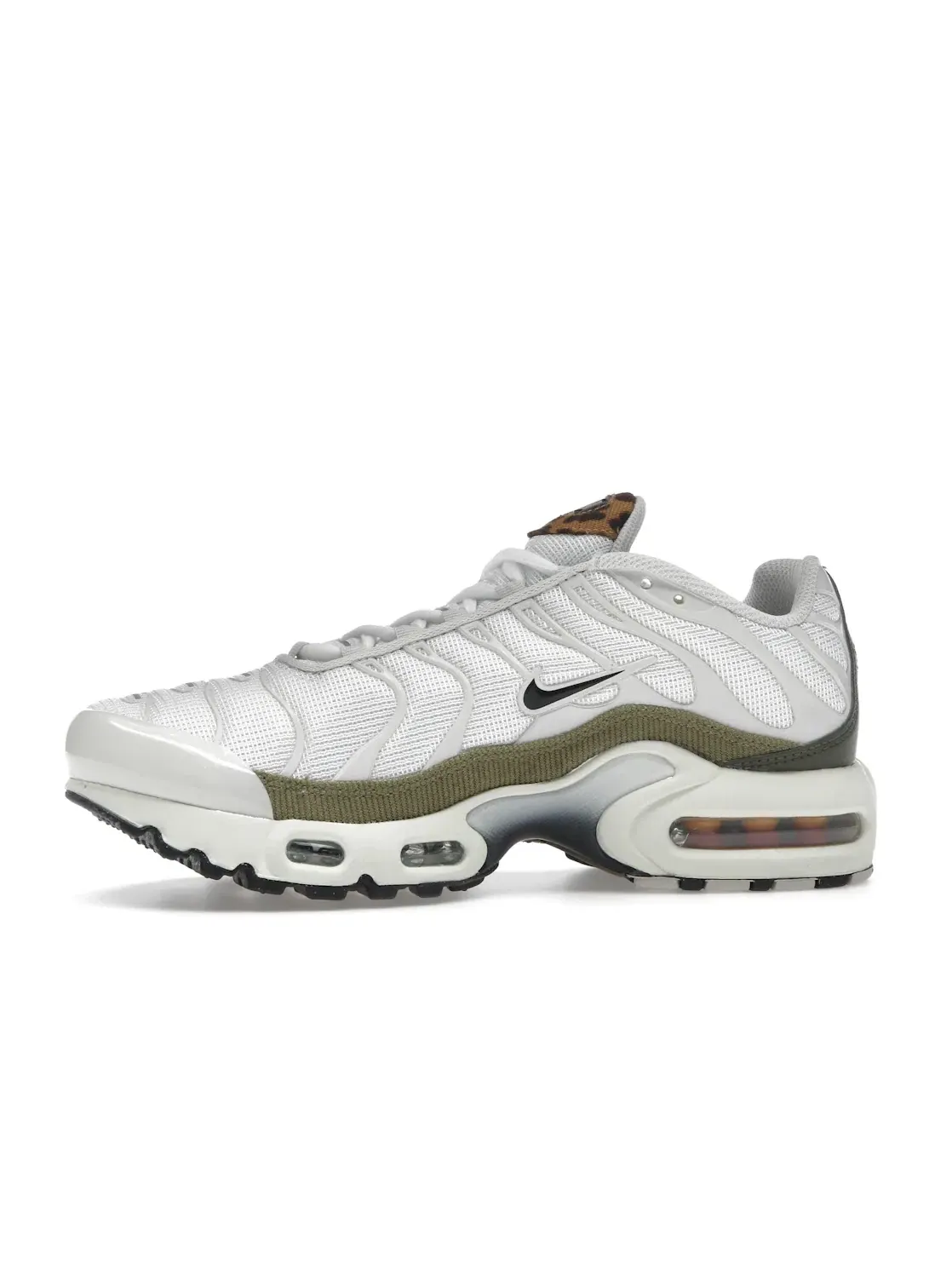 Детские кроссовки lifestyle Nike Air Max Plus — изображение 3 из 4, белый//хаки