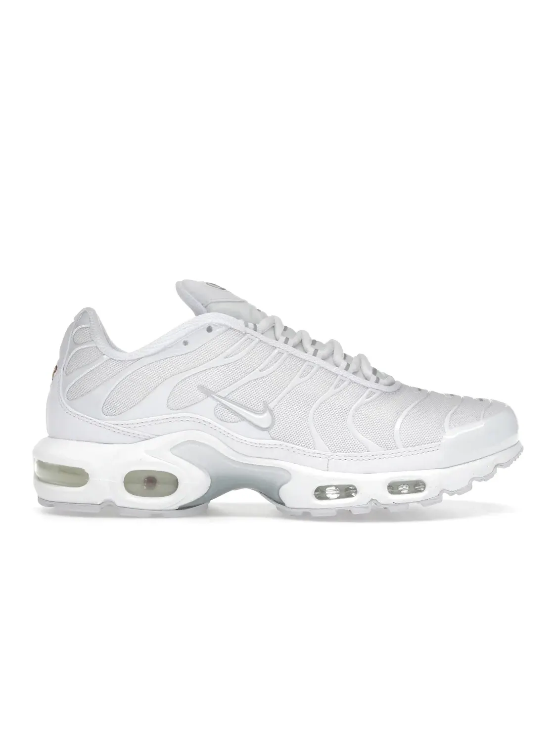Женские кроссовки Lifestyle Nike Air Max Plus — изображение 1 из 4, белый/платиновый/белый