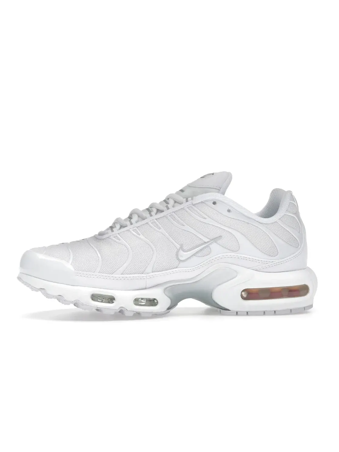 Женские кроссовки Lifestyle Nike Air Max Plus — изображение 3 из 4, белый/платиновый/белый
