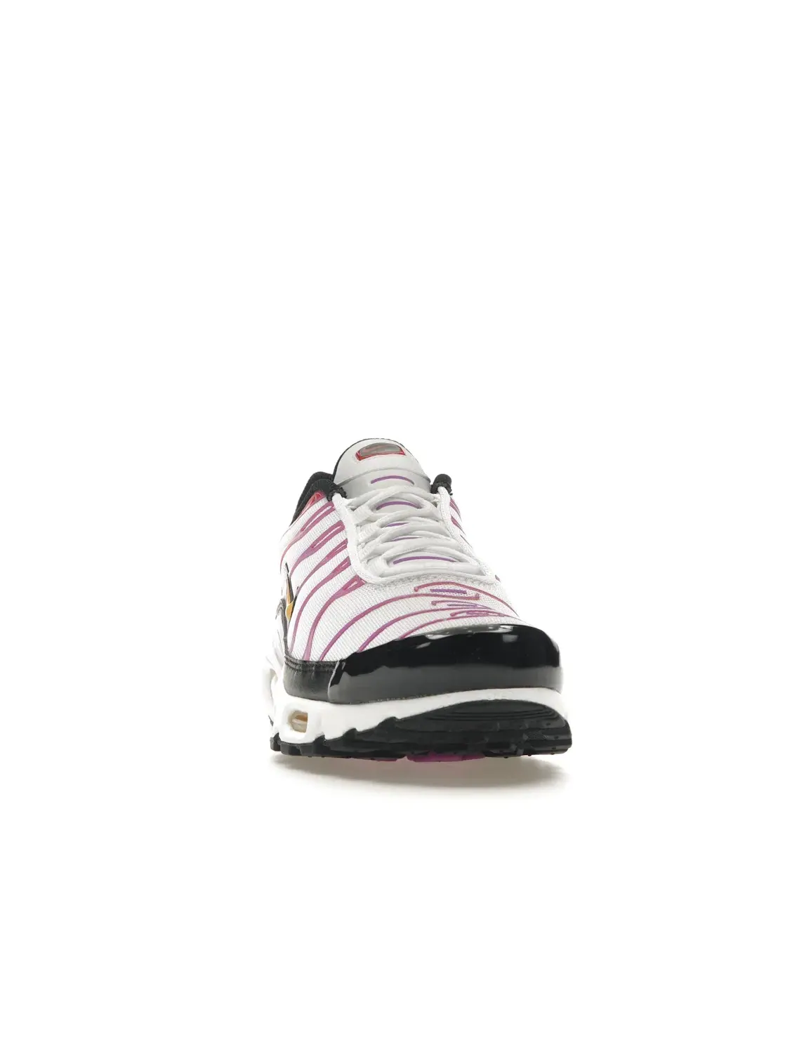 Женские кроссовки с амортизацией Nike Air Max Plus — изображение 2 из 4, белый/красный/-желтый