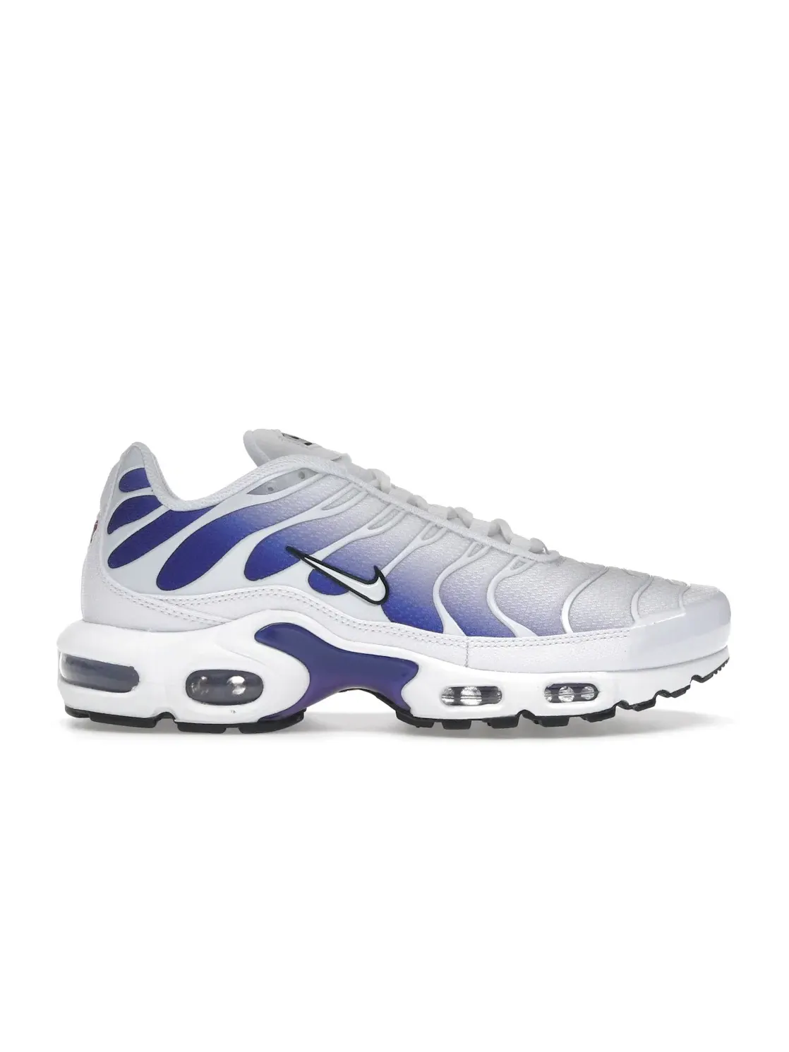 Мужские кроссовки Lifestyle с контрастными вставками Nike Air Max Plus — изображение 1 из 4, белый/глубокий//белый