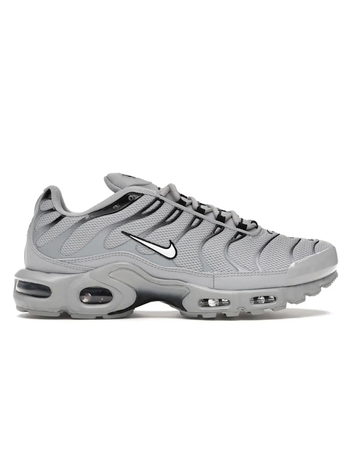 Мужские кроссовки Lifestyle Nike Air Max Plus — изображение 1 из 4, серый/черный-белый