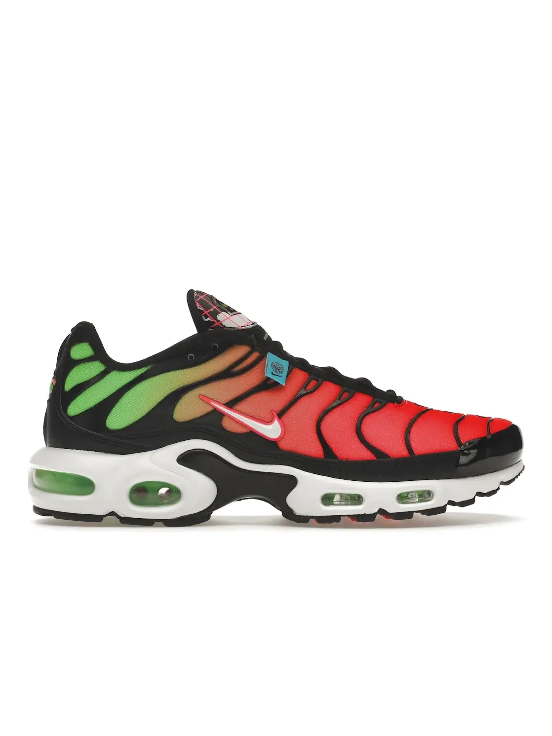 Мужские кроссовки Lifestyle Nike Air Max Plus — изображение 1 из 4, черный/зеленый