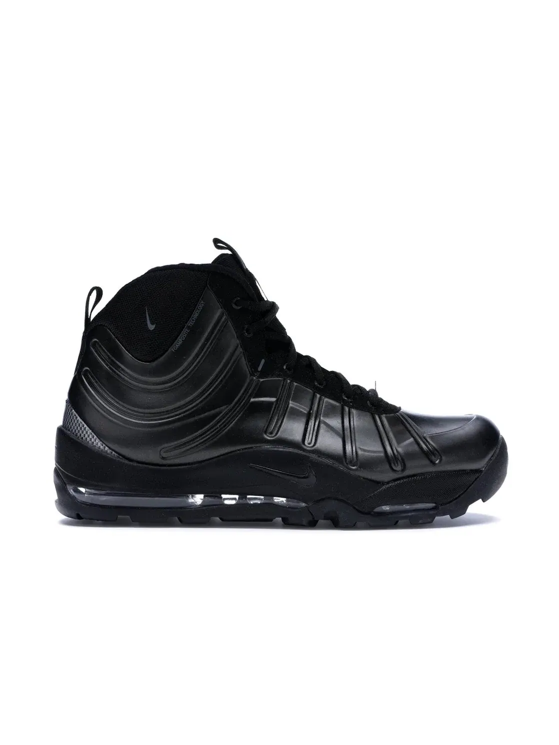 Мужские ботинки кроссовки с высоким голенищем Nike Air Max Posite Bakin Boot — изображение 1 из 4, черный/черный-черный