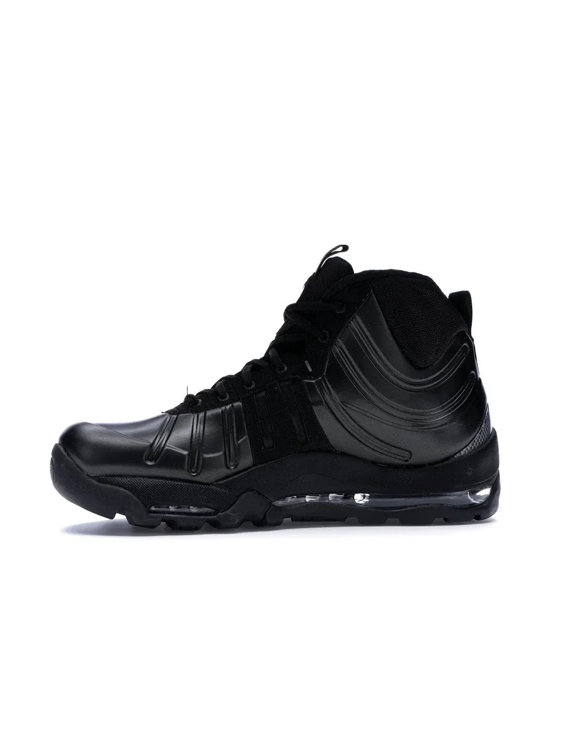 Мужские ботинки кроссовки с высоким голенищем Nike Air Max Posite Bakin Boot — изображение 3 из 4, черный/черный-черный