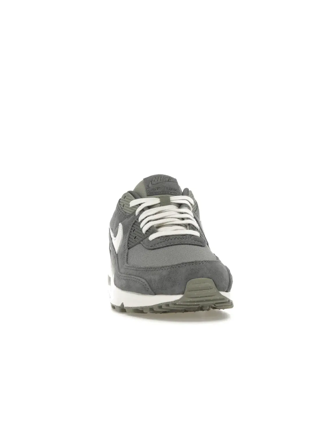 Мужские кроссовки с амортизацией Nike Air Max 90 Premium Nike — изображение 2 из 4, серый/темный