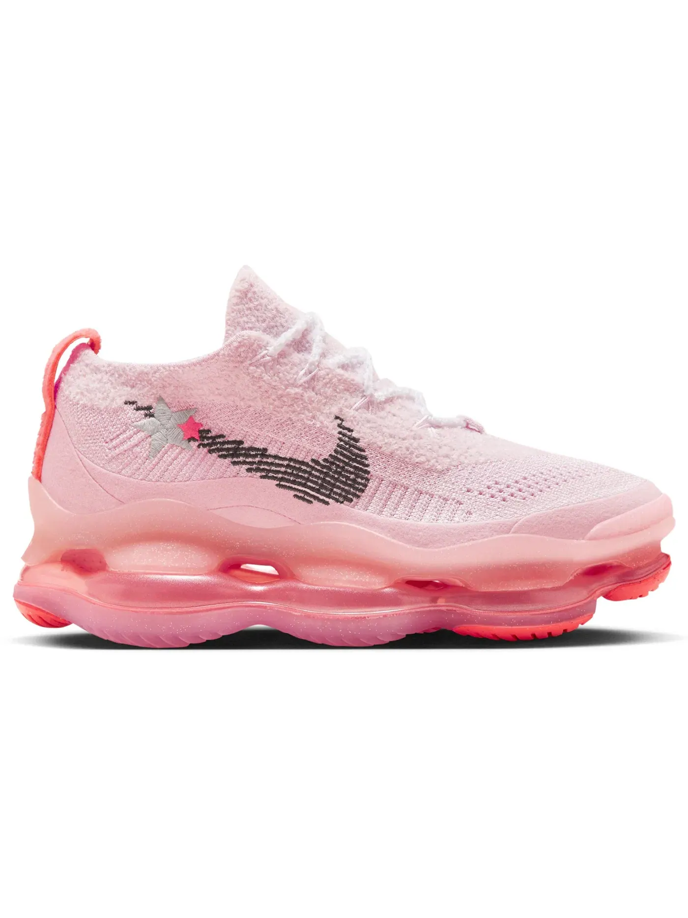Женские кроссовки с амортизацией Nike Air Max Scorpion FK Nike — изображение 1 из 1, розовый/черный--розовый