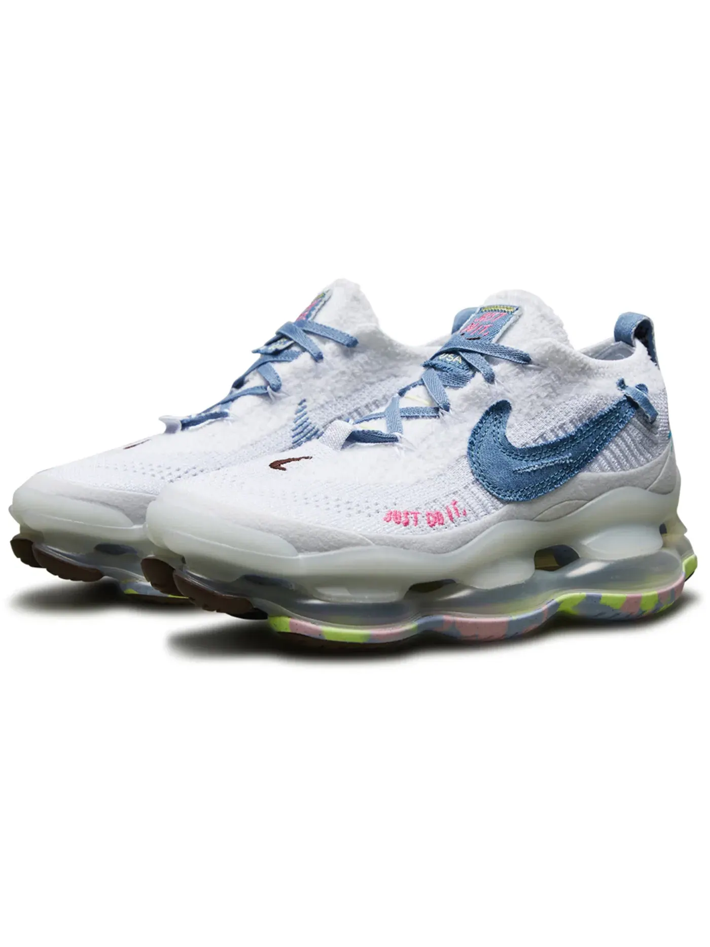 Женские кроссовки Lifestyle Nike Air Max Scorpion FK — изображение 1 из 4, белый/синий