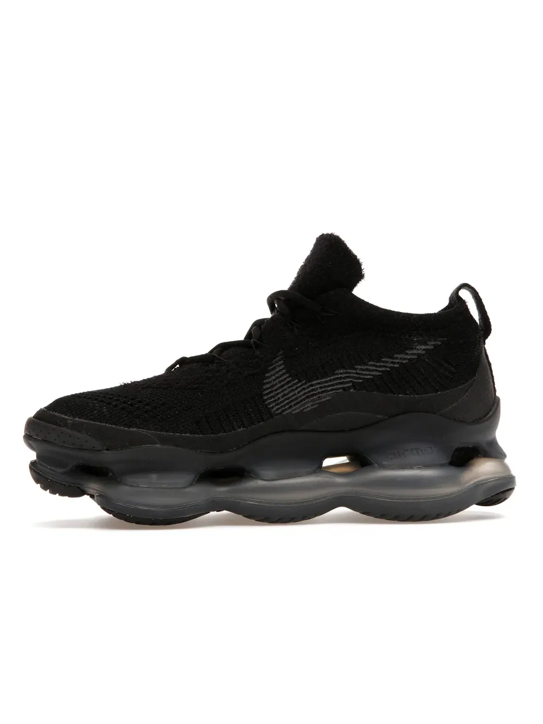 Женские кроссовки с массивной подошвой Nike Air Max Scorpion FK — изображение 3 из 4, черный/черный/черный