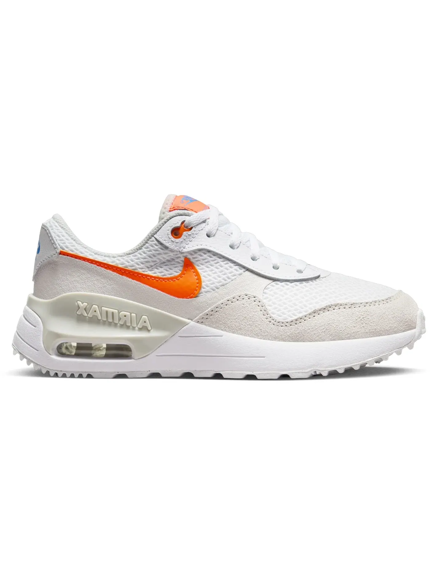 Детские кроссовки Lifestyle Nike Air Max SYSTM — изображение 1 из 1, белый оранжевый