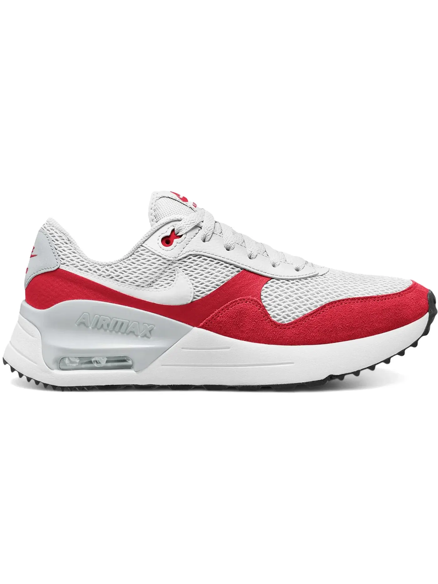 Мужские кроссовки Lifestyle Nike Air Max SYSTM Nike — изображение 1 из 1, белый/красный//белый