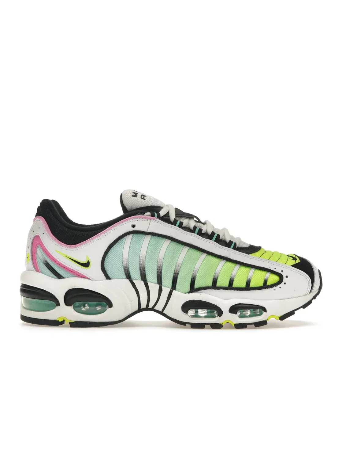 Мужские кроссовки Lifestyle Nike Air Max Tailwind 4 — изображение 1 из 4, белый/розовый-зеленый