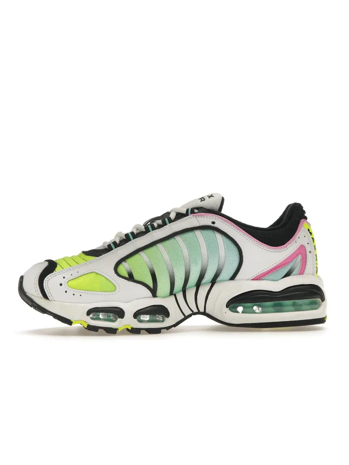 Мужские кроссовки Lifestyle Nike Air Max Tailwind 4 — изображение 3 из 4, белый/розовый-зеленый
