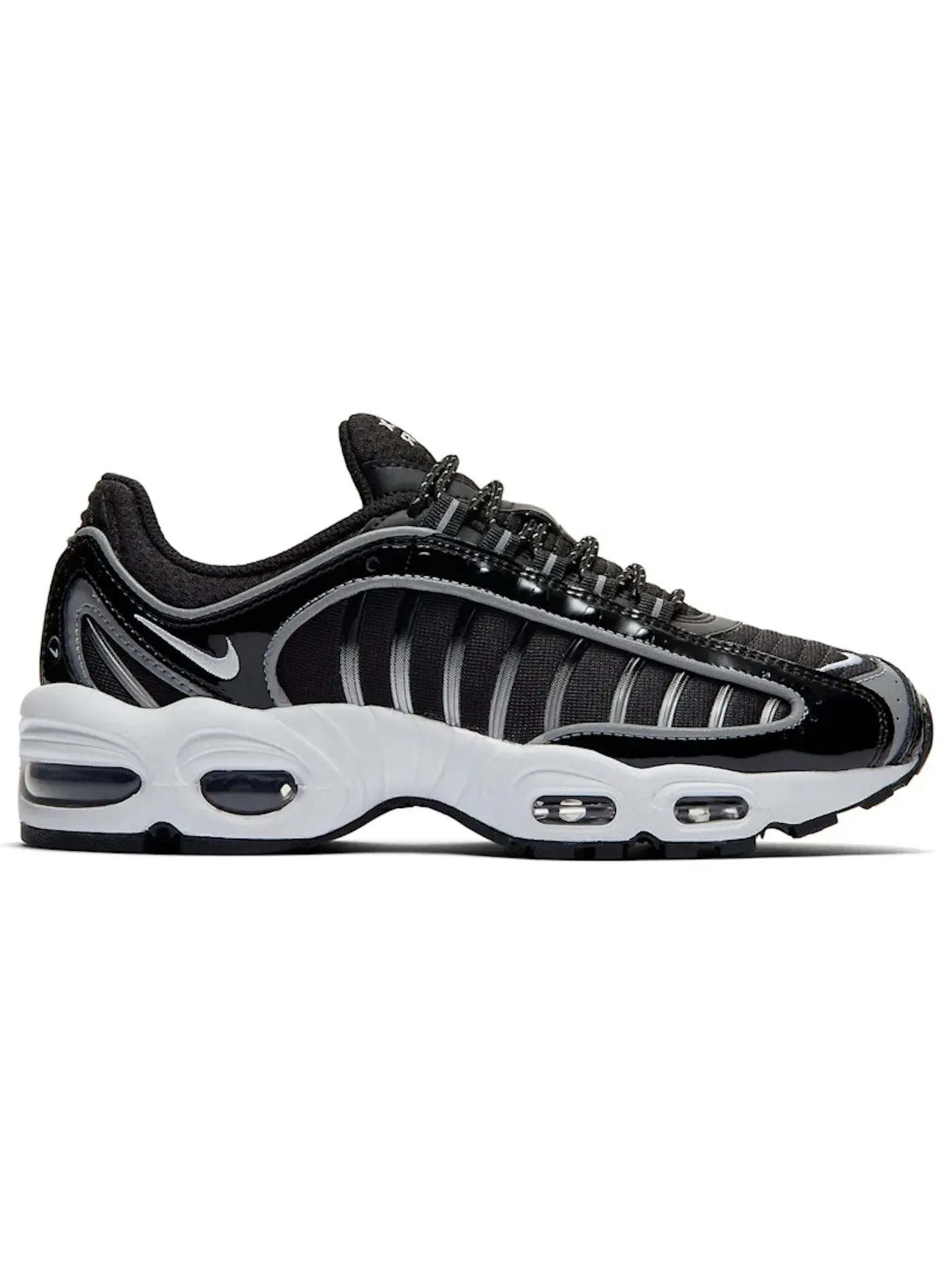 Женские кроссовки Lifestyle Nike Air Max Tailwind 4 — изображение 1 из 1, черный/белый-черный