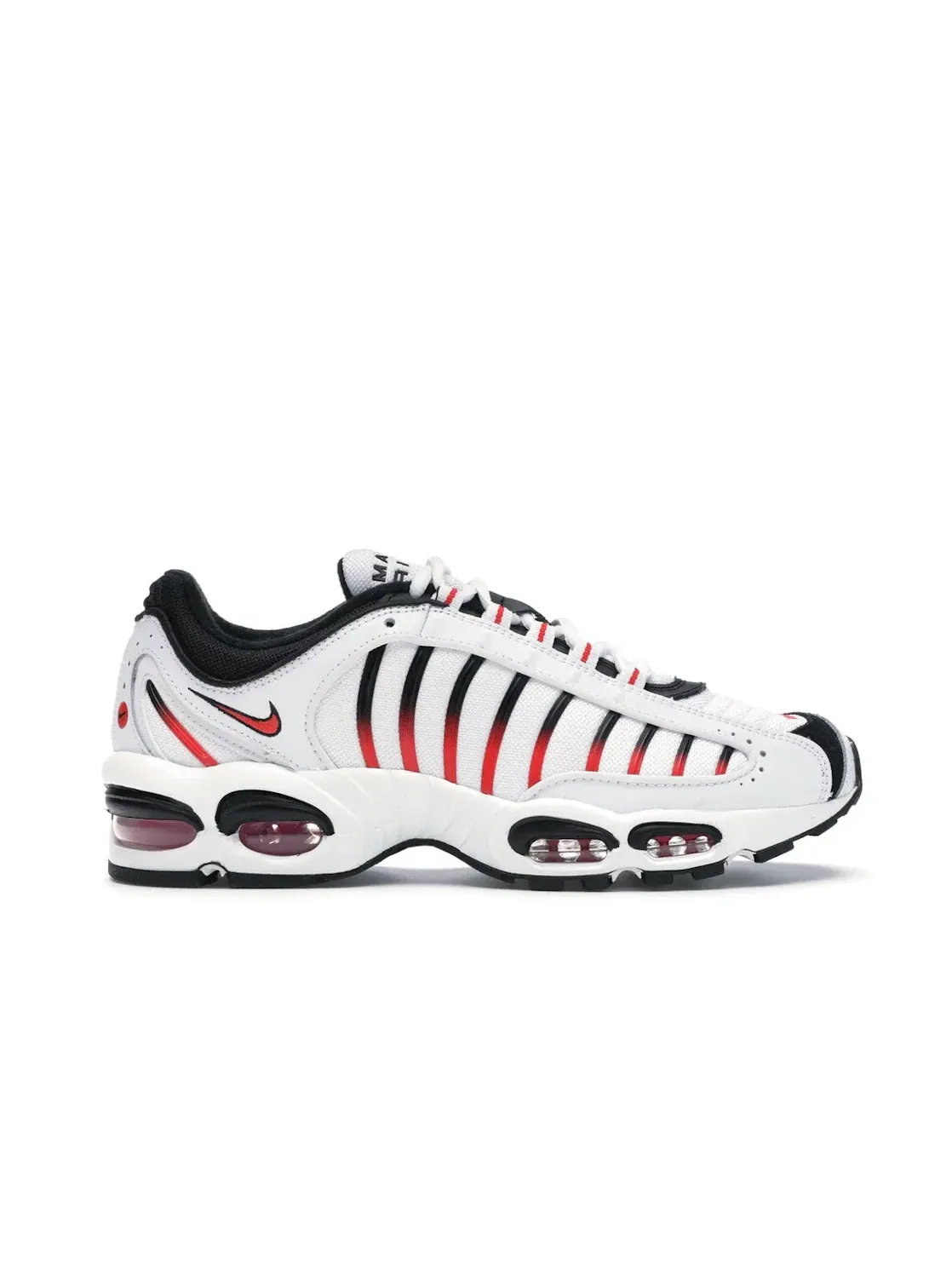 Мужские кроссовки Lifestyle с перфорацией Nike Air Max Tailwind 4 Nike — изображение 1 из 4, белый/черный-красный