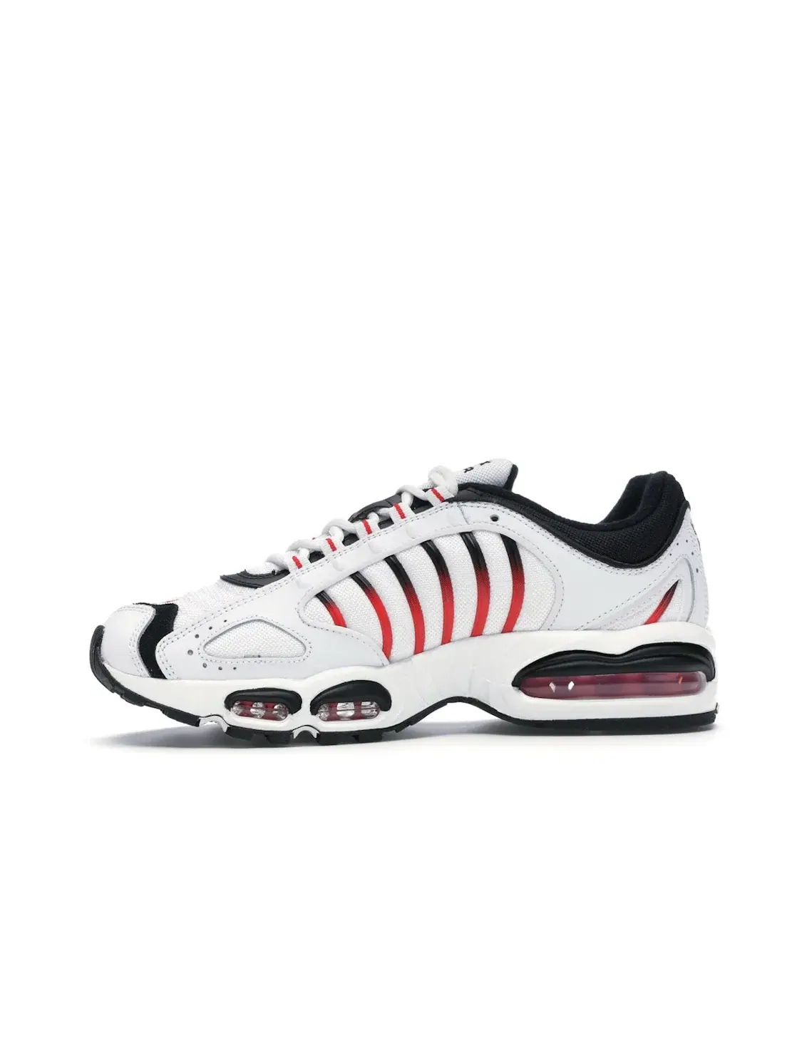 Мужские кроссовки Lifestyle с перфорацией Nike Air Max Tailwind 4 Nike — изображение 3 из 4, белый/черный-красный