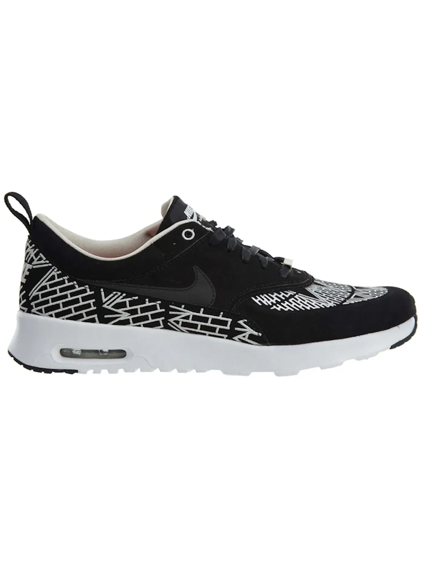 Женские кроссовки Lifestyle Nike Air Max Thea Lotc Qs Nike — изображение 1 из 1, черный/черный/белый