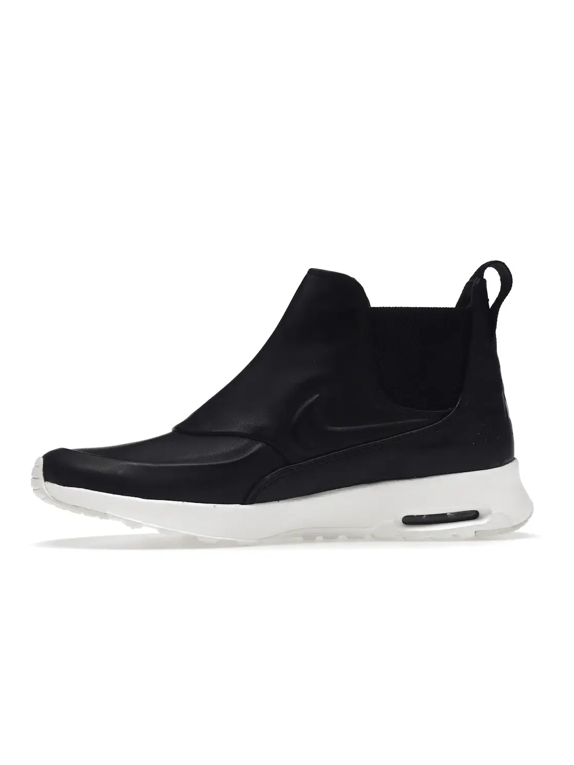 Женские кроссовки-ботинки без шнуровки Nike Air Max Thea Mid — изображение 3 из 4, черный/черный