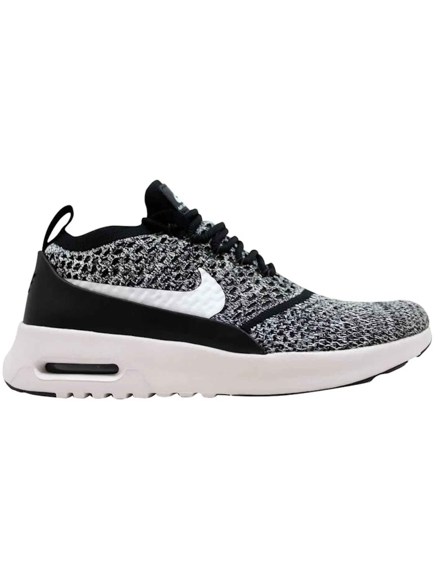 Женские кроссовки с верхом из Flyknit Nike Air Max Thea Ultra Flyknit — изображение 1 из 1, черный/белый