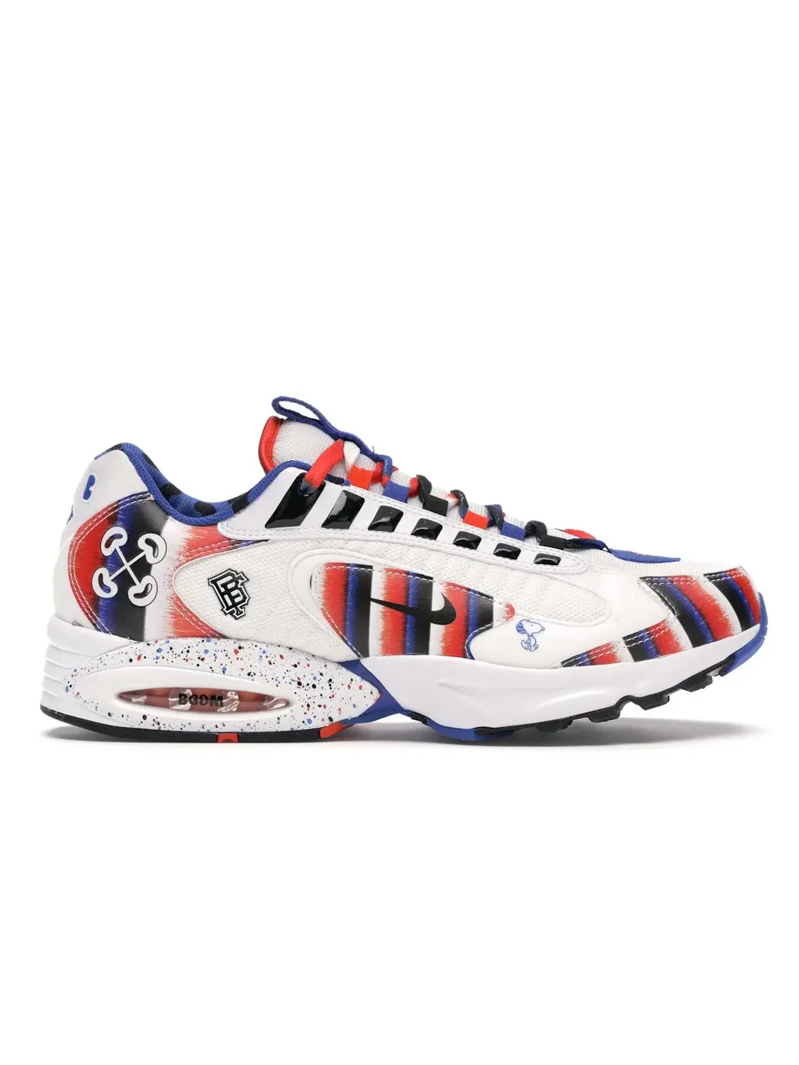 Мужские кроссовки Lifestyle с принтом Nike Air Max Triax 96 — изображение 1 из 4, белый/мульти--черный