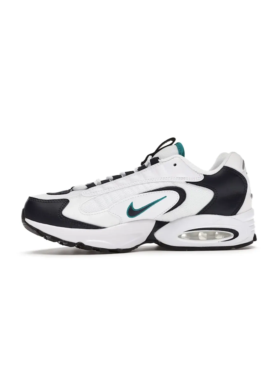 Мужские повседневные кроссовки с амортизацией Nike Air Max Triax 96 — изображение 3 из 4, белый/глубокий-черный