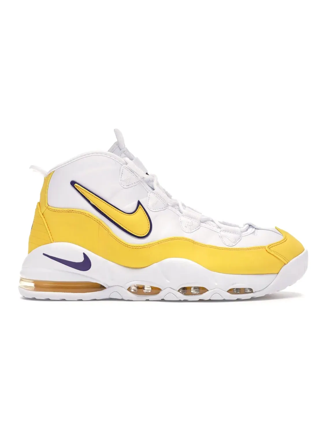 Мужские кроссовки с технологией Air Max Nike Air Max Uptempo 95 — изображение 1 из 4, белый//фиолетовый