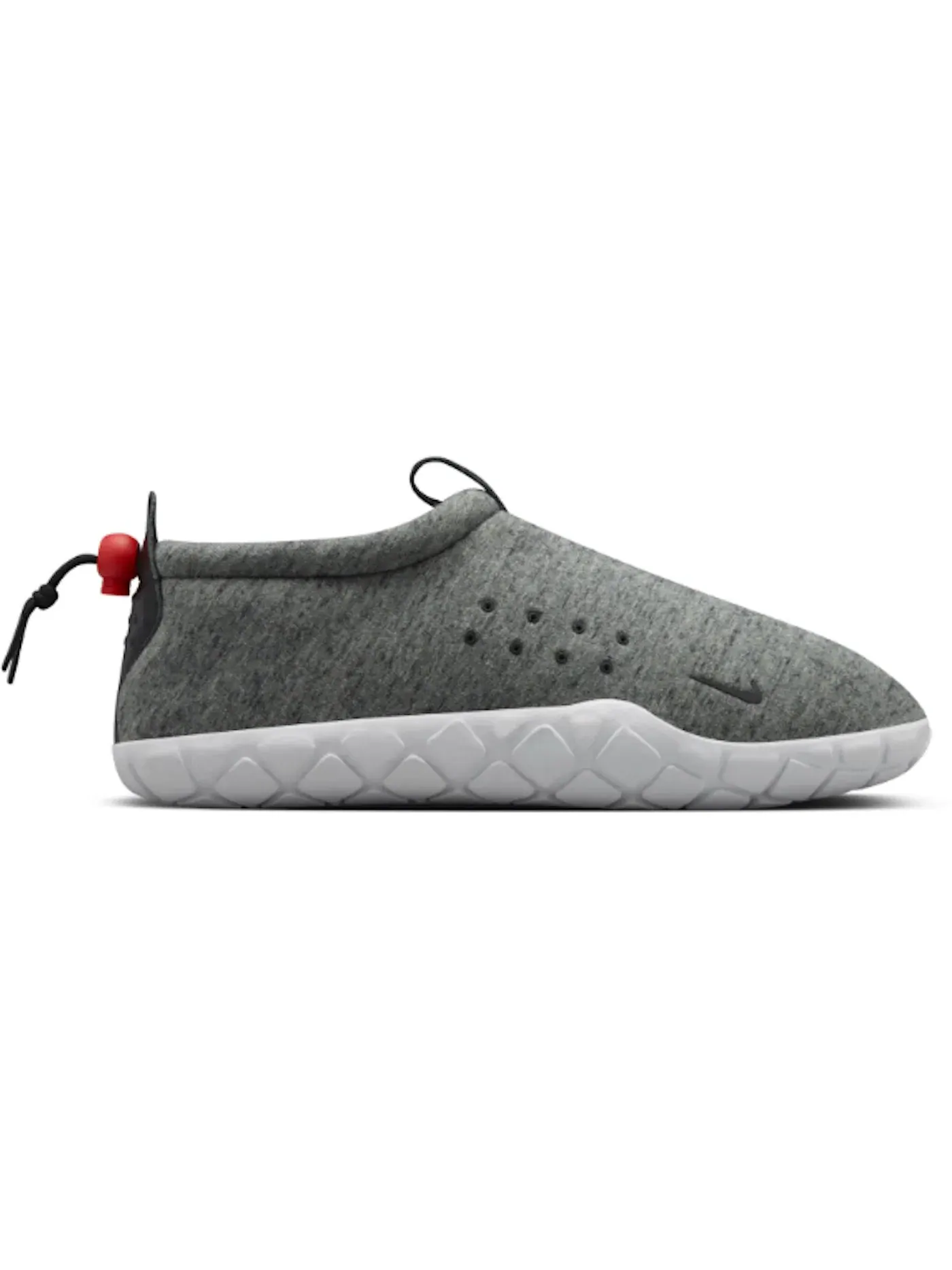 Мужские шлепанцы Nike Air Moc — изображение 1 из 1, серый/черный-белый