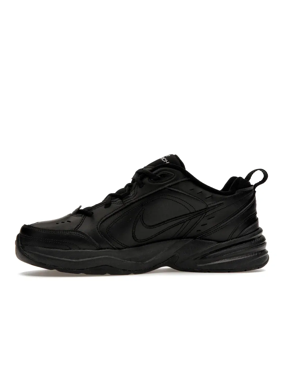 Мужские кроссовки для повседневной носки Nike Air Monarch IV Nike — изображение 3 из 4, черный/черный