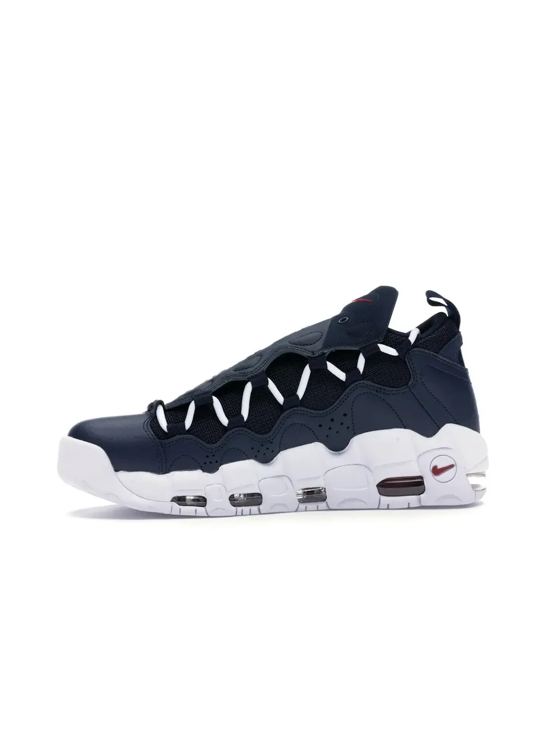 Мужские кроссовки Lifestyle Nike Air More Money — изображение 3 из 4, белый-красный