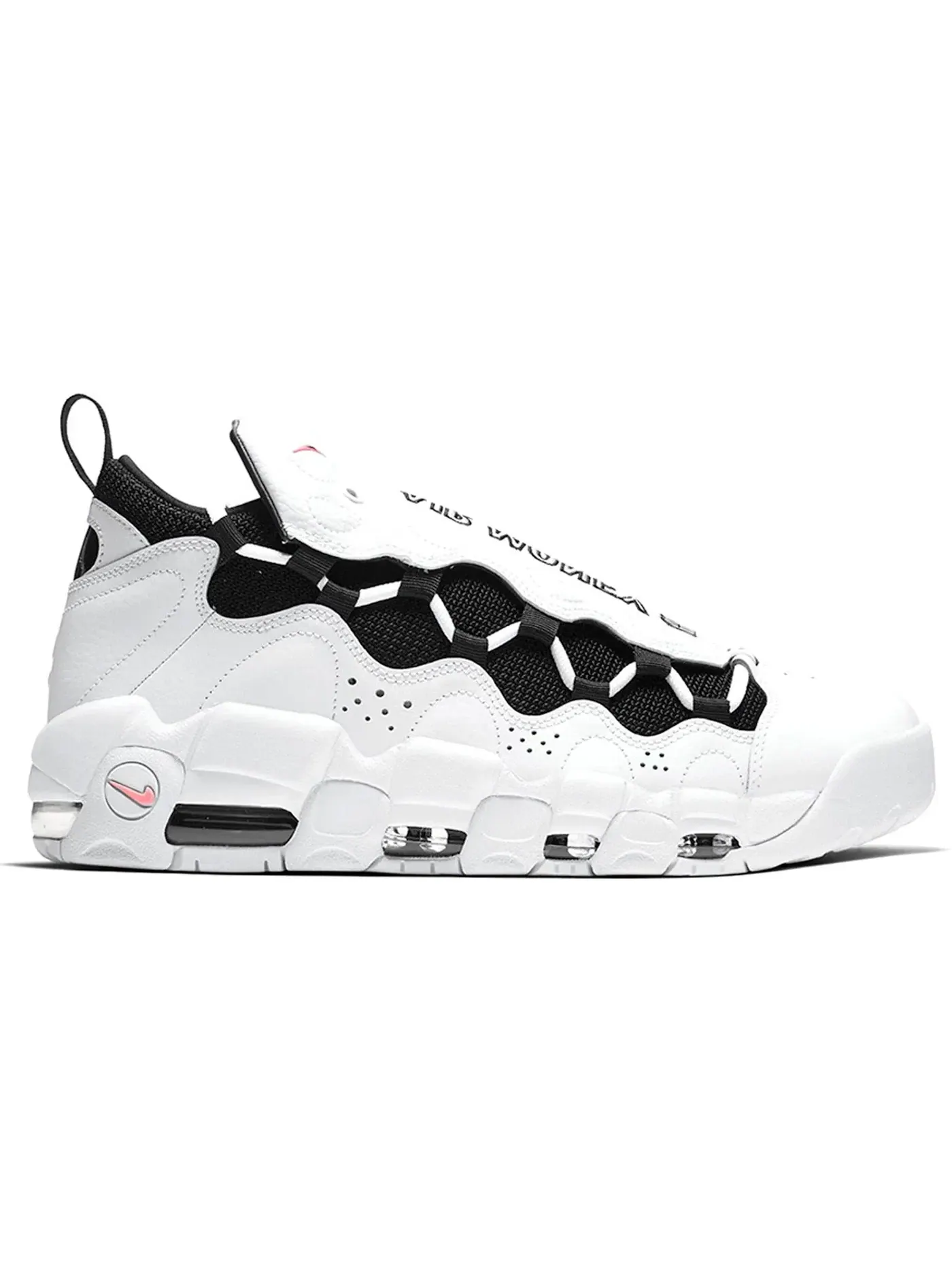 Мужские кроссовки Lifestyle Nike Air More Money — изображение 1 из 1, белый/черный--белый