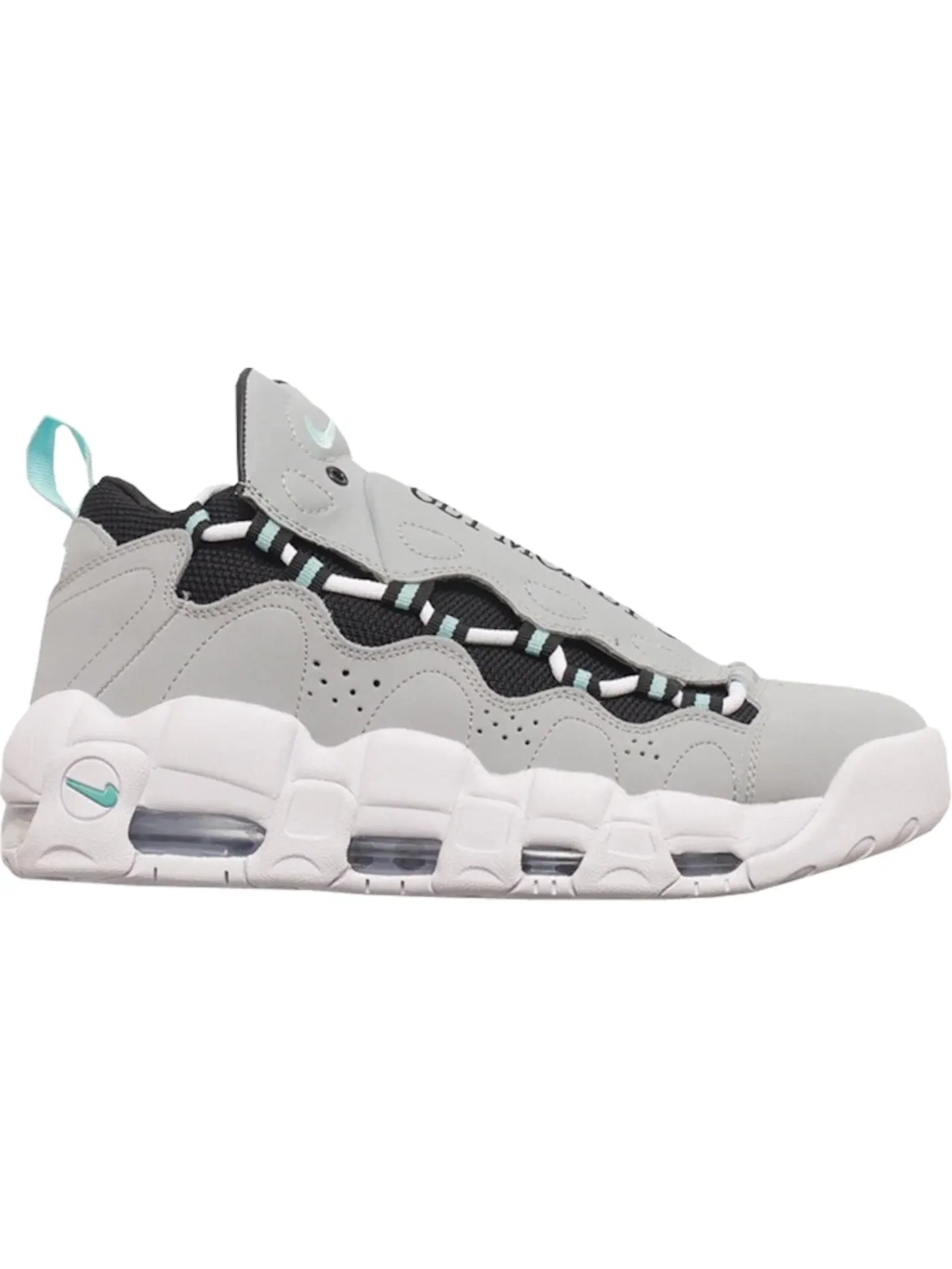 Мужские кроссовки Lifestyle Nike Air More Money — изображение 1 из 1, серый зеленый-черный