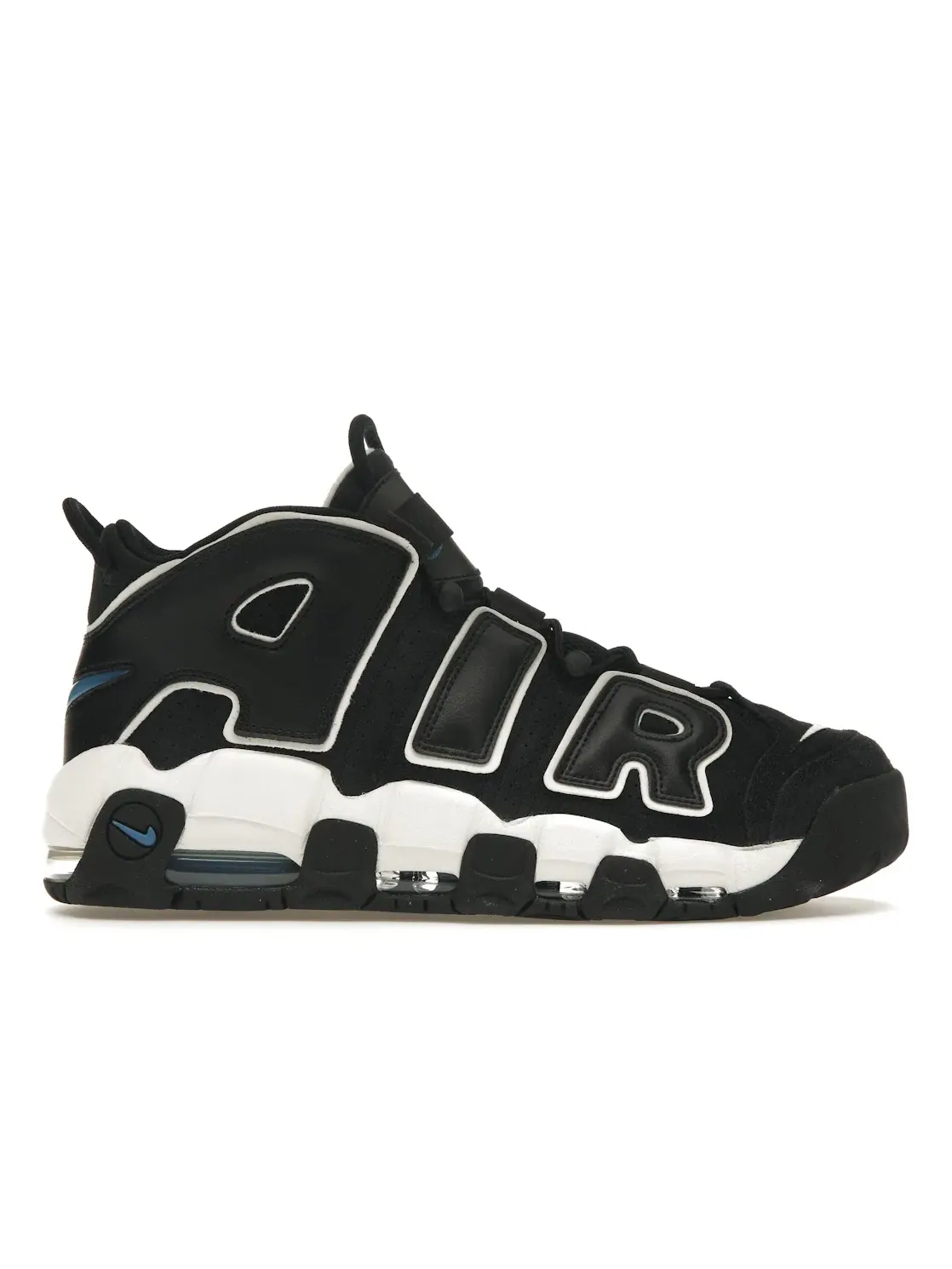 Мужские кроссовки Air More Uptempo 96 Nike — изображение 1 из 4, черный/синий/белый