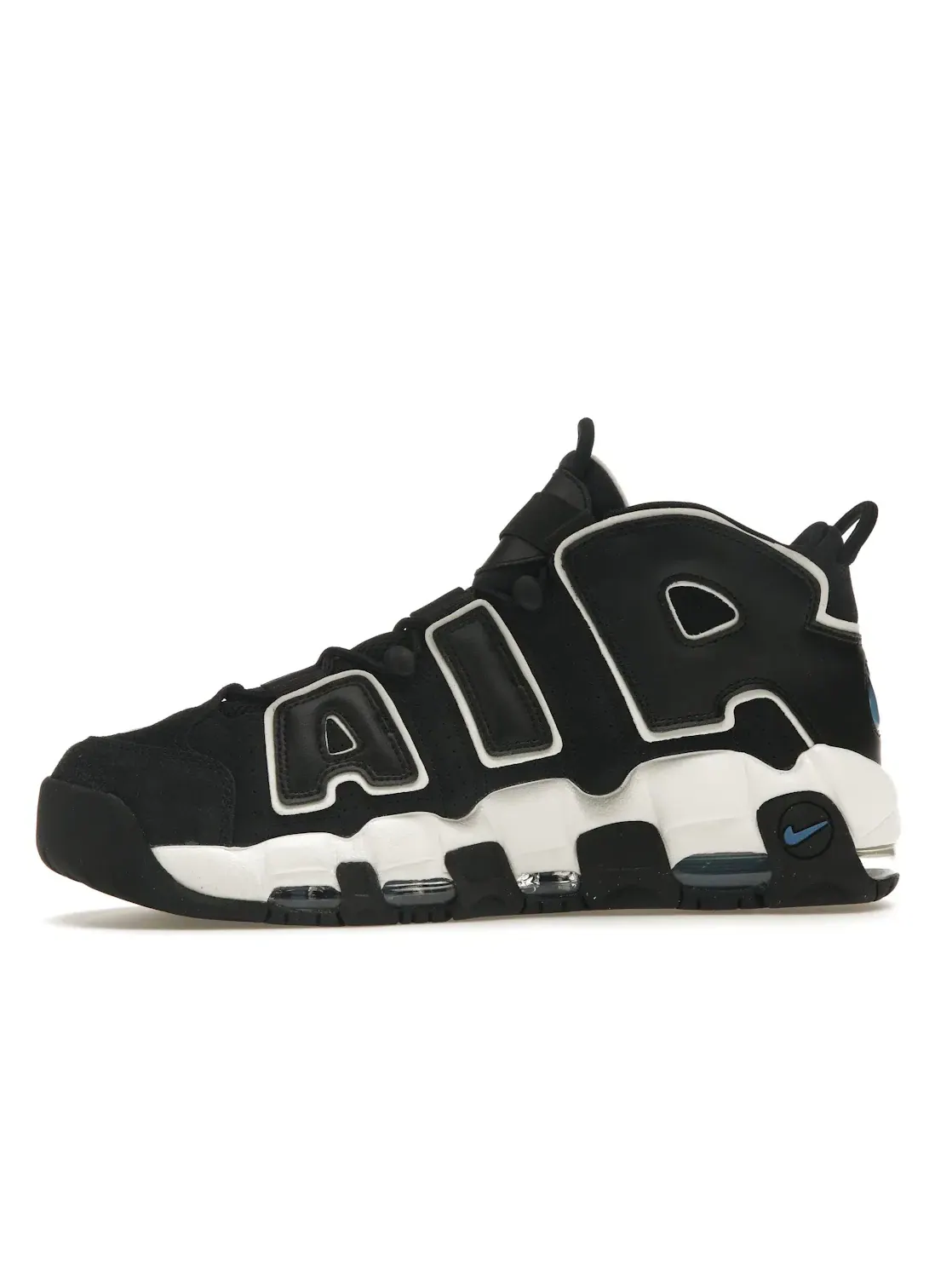 Мужские кроссовки Air More Uptempo 96 Nike — изображение 3 из 4, черный/синий/белый