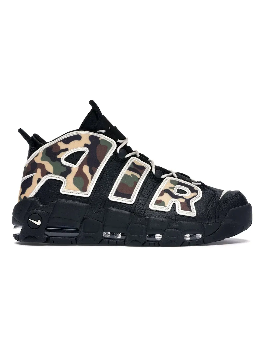 Мужские кроссовки с камуфляжным принтом Nike Air More Uptempo 96 Nike — изображение 1 из 4